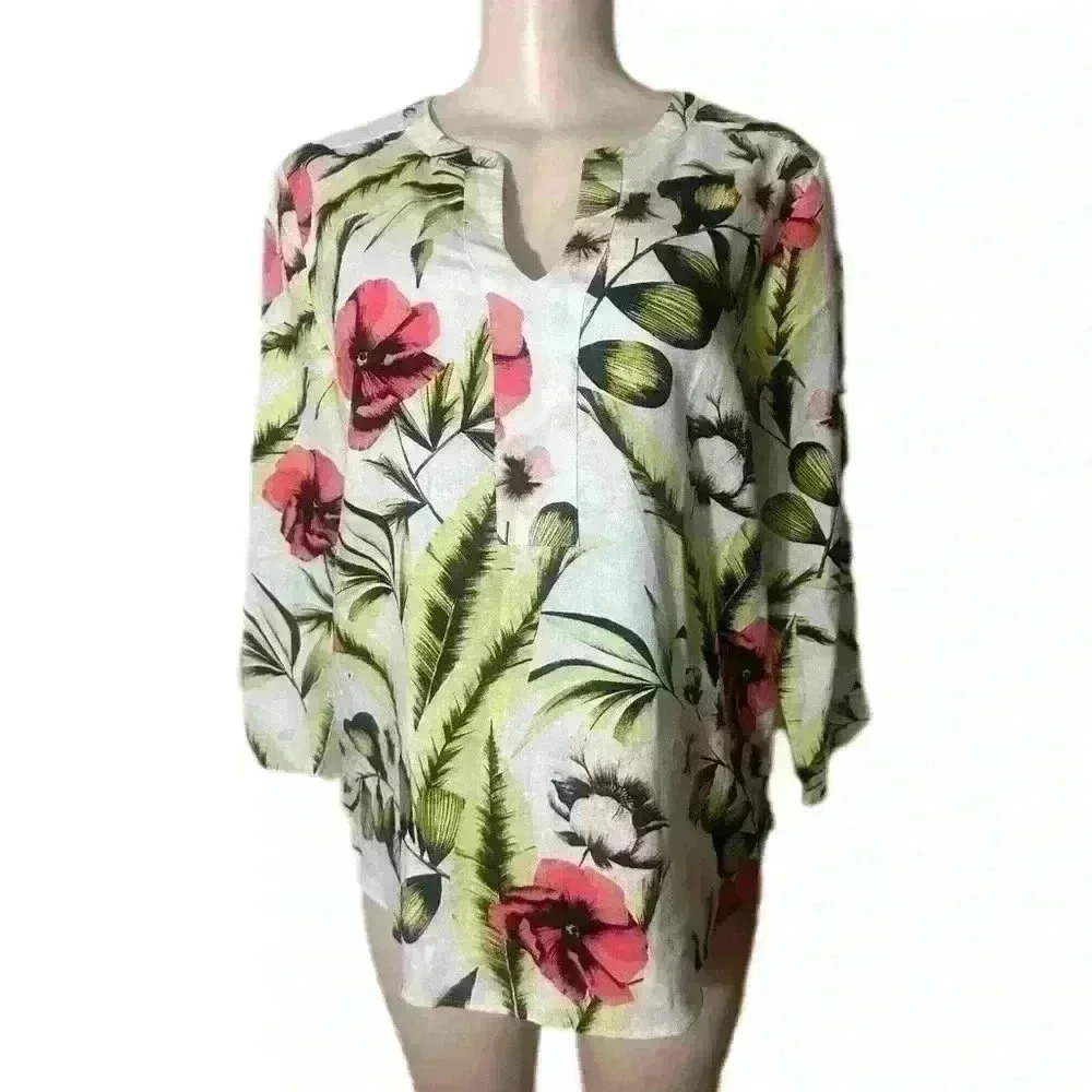 NWT VAN HEUSEN BLOUSE SIZE M